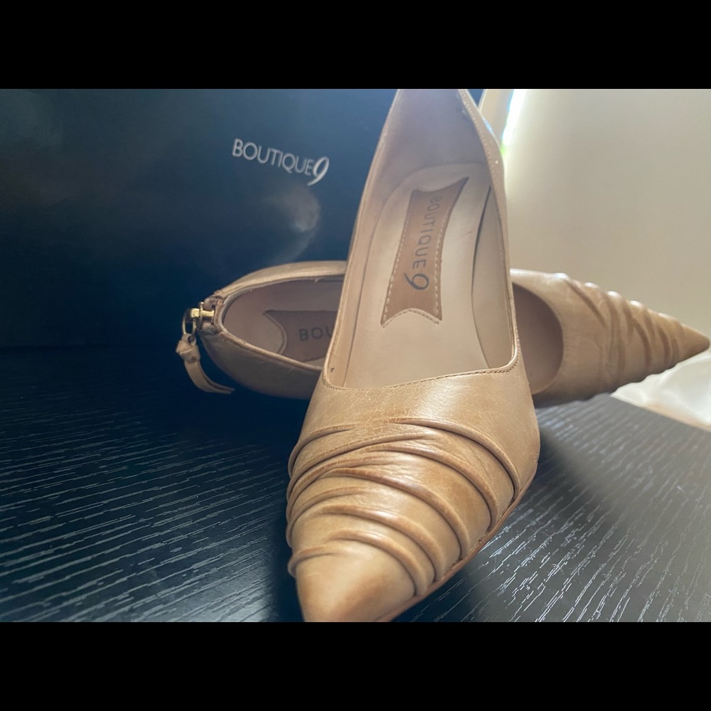 Sold!!!! Louise et cie suede wine pumps w/straps